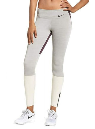 Nike Women's One Plus Size Cropped Leggings (Ashen Slate/White, 1X) at   Women's Clothing store