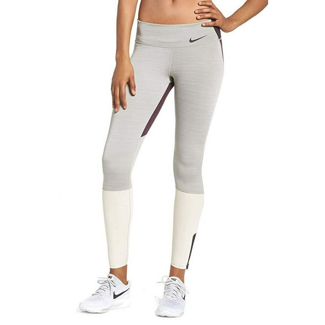 Nike Womens Legendary Mid Rise Zip Cuff Training Tights