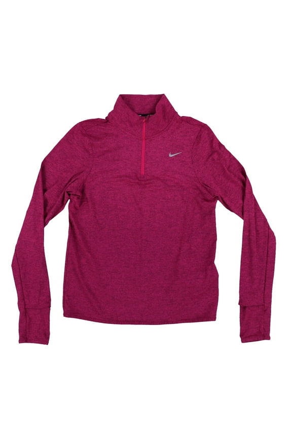 Womens Lightweight Athletic Shirt 1/4 Zip Dri-Fit Skin Swift Element XS New