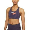 thumbnail image 1 of Nike Womens Logo Racerback Medium Impact Sports Bra, 1 of 2