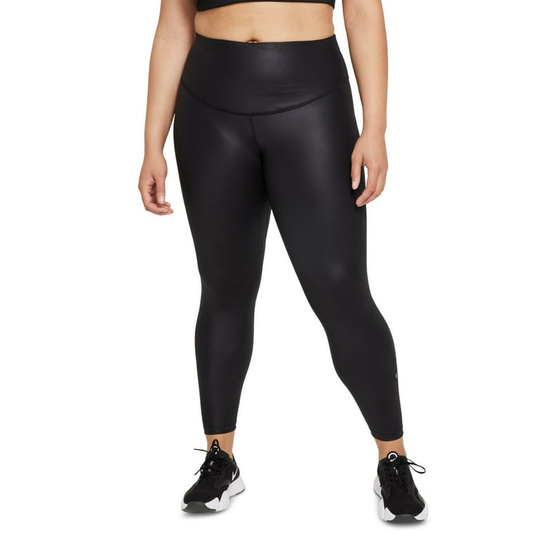 Nike One Mid-Rise Leggings Black / White Ready for a workout or down to  chill—the Nike One Leggings are super versatile. The comfortable design  wicks sweat to help keep you dry. Plus