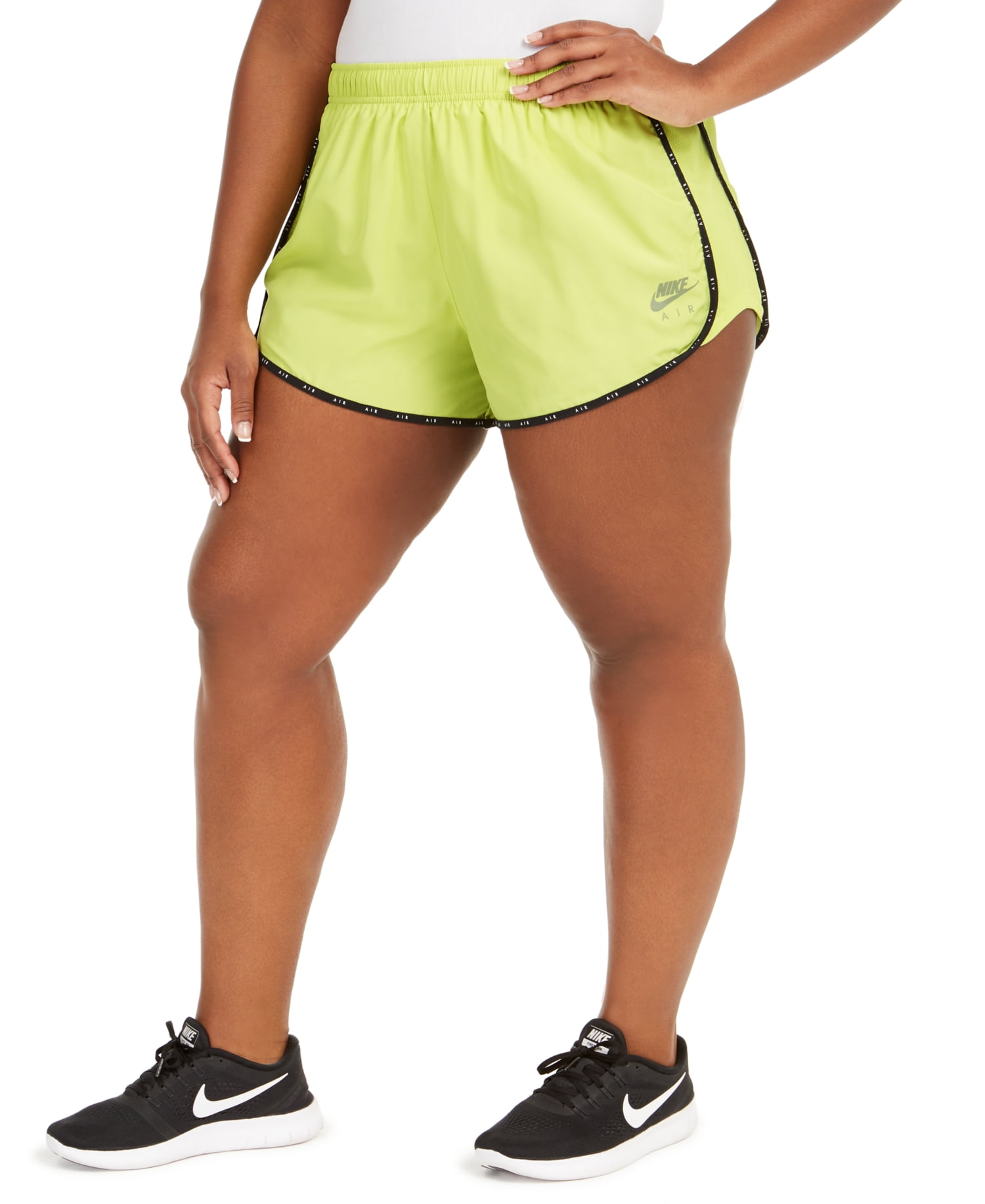 plus size workout shorts nike