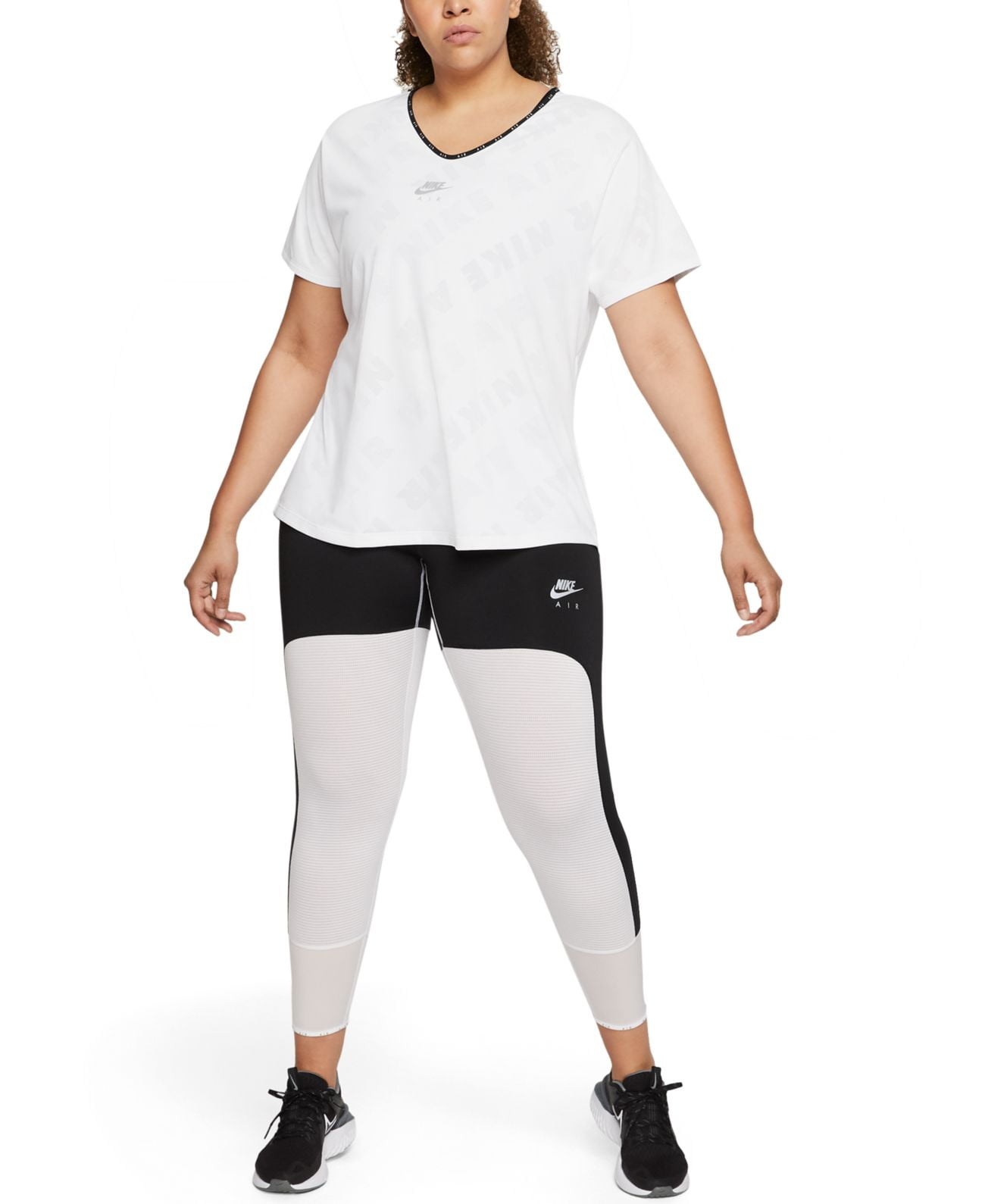 plus size nike running top