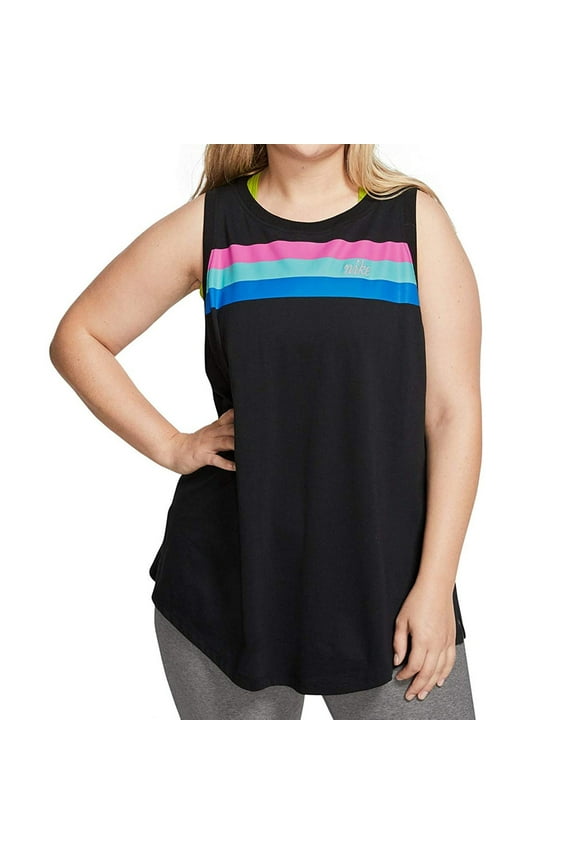 Women's Plus Size Sportswear Tank Charcoal Size X-Large