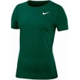 thumbnail image 1 of Nike Womens Pro Allover Mesh Short Sleeve Top 2.0 (US, Alpha, Medium, Regular, Regular, Gorge Green), 1 of 2