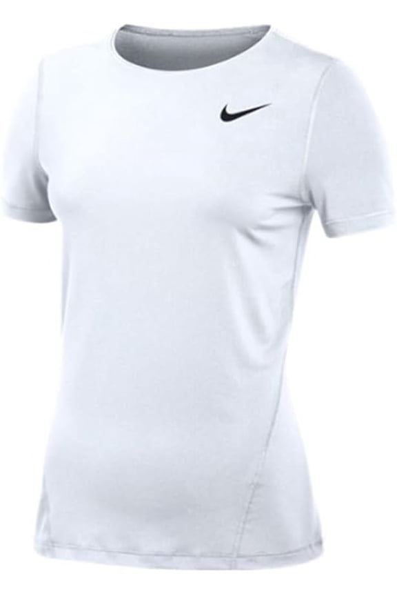 Womens Pro Allover Mesh Short Sleeve Top 2.0 (US, Alpha, Medium, Regular, Regular, White)