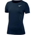 thumbnail image 1 of Nike Womens Pro Allover Mesh Short Sleeve Top 2.0 (US, Alpha, Small, Regular, Regular, Navy), 1 of 2