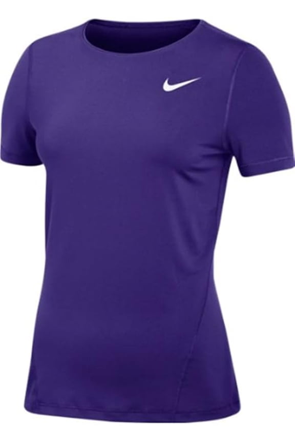 Womens Pro Allover Mesh Short Sleeve Top 2.0 (US, Alpha, Small, Regular, Regular, Purple)