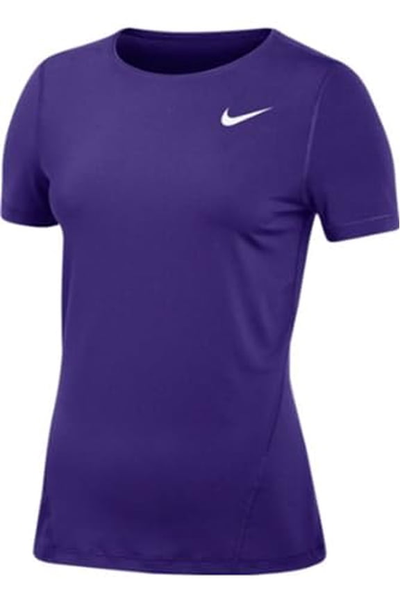 Womens Pro Allover Mesh Short Sleeve Top 2.0 (US, Alpha, X-Large, Regular, Regular, Purple)