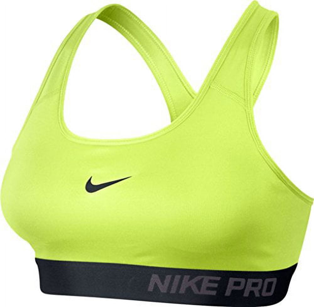 Buy Nike Womens Pro Classic Padded Sports Bra White/Black