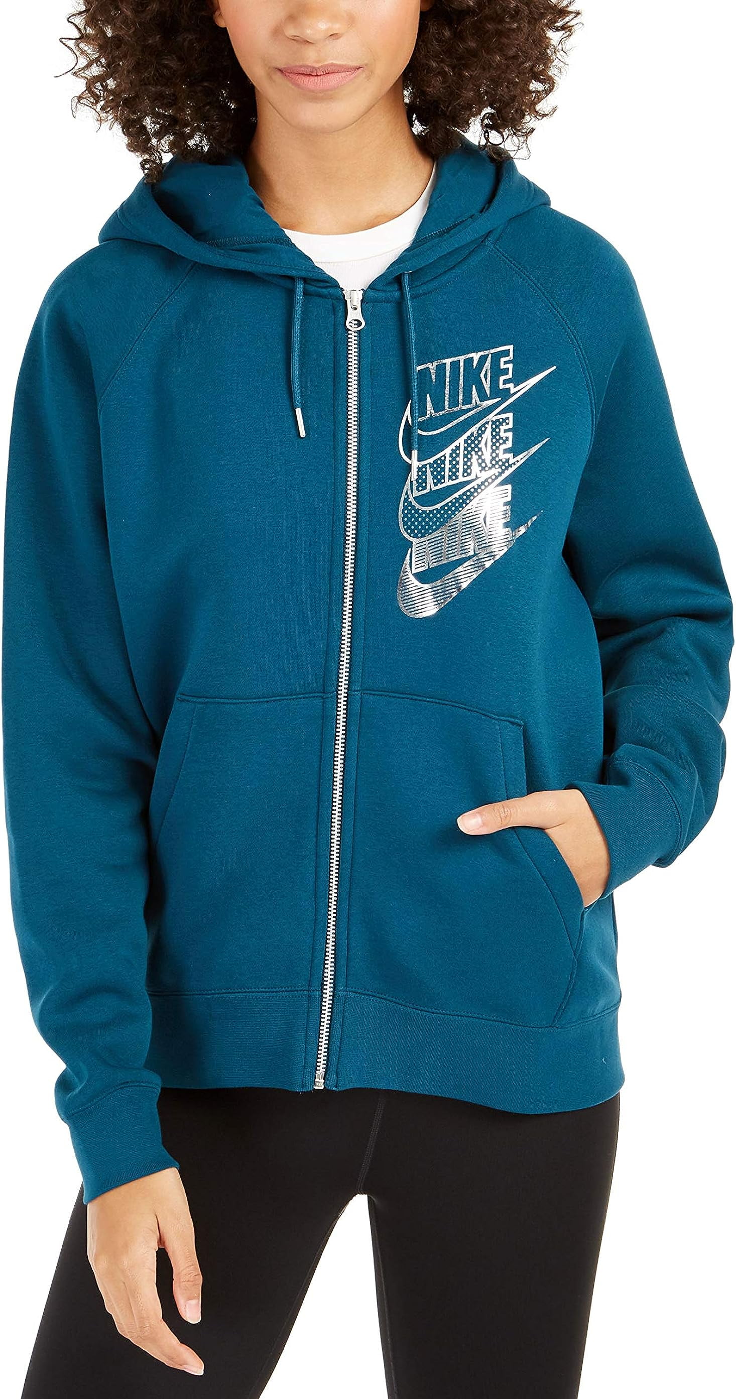Nike metallic hoodie women's online