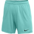 thumbnail image 1 of Nike Womens Soccer Dri-FIT Park III Shorts Turquiose Large, 1 of 1
