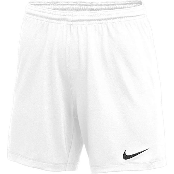 Nike Womens Soccer Dri-FIT Park III Shorts White Medium