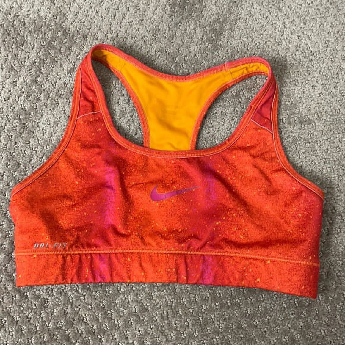 Nike Womens Sports Bras in Womens Bras Orange Walmart