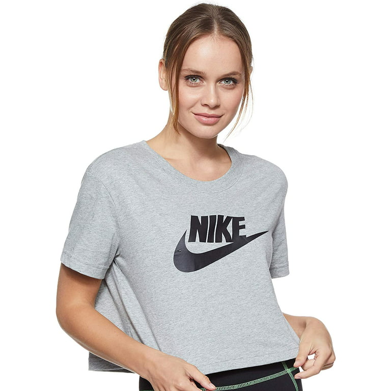 Nike Womens Sportswear Essential Cropped T-Shirt