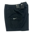 thumbnail image 1 of Nike Womens Sportswear Swoosh Cargo Shorts Size Small CZ9381-010, 1 of 3