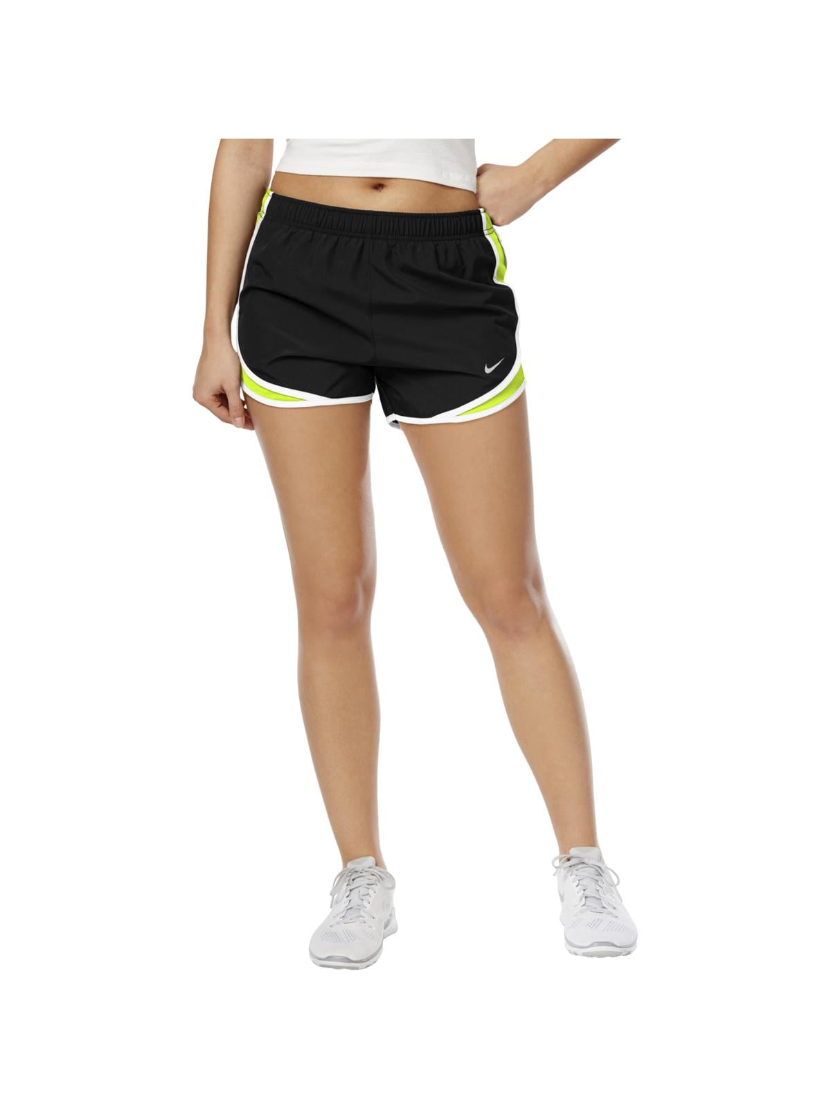 nike women's color block shorts