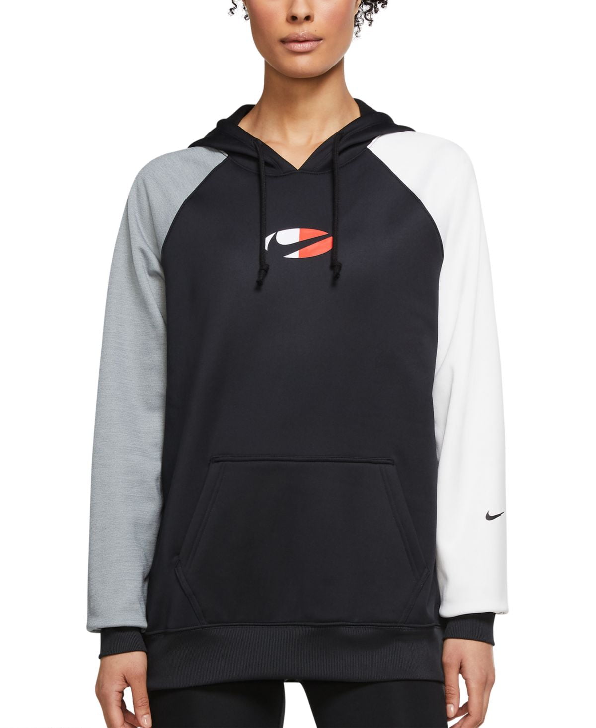 nike women's therma fleece training hoodie