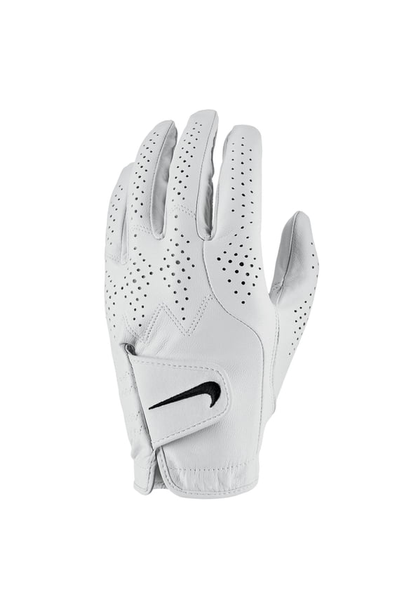 Womens Tour Classic IV Left Hand Golf Glove White | White | Black Large