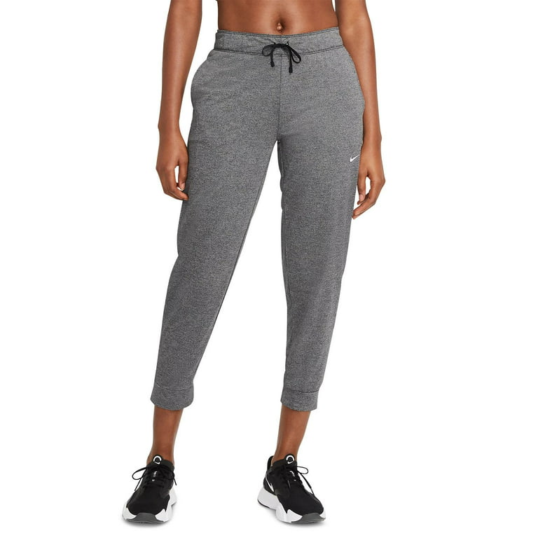 Nike Womens Training Pants Plus Attack 7/8 Drawstring Capri Gray 3X 