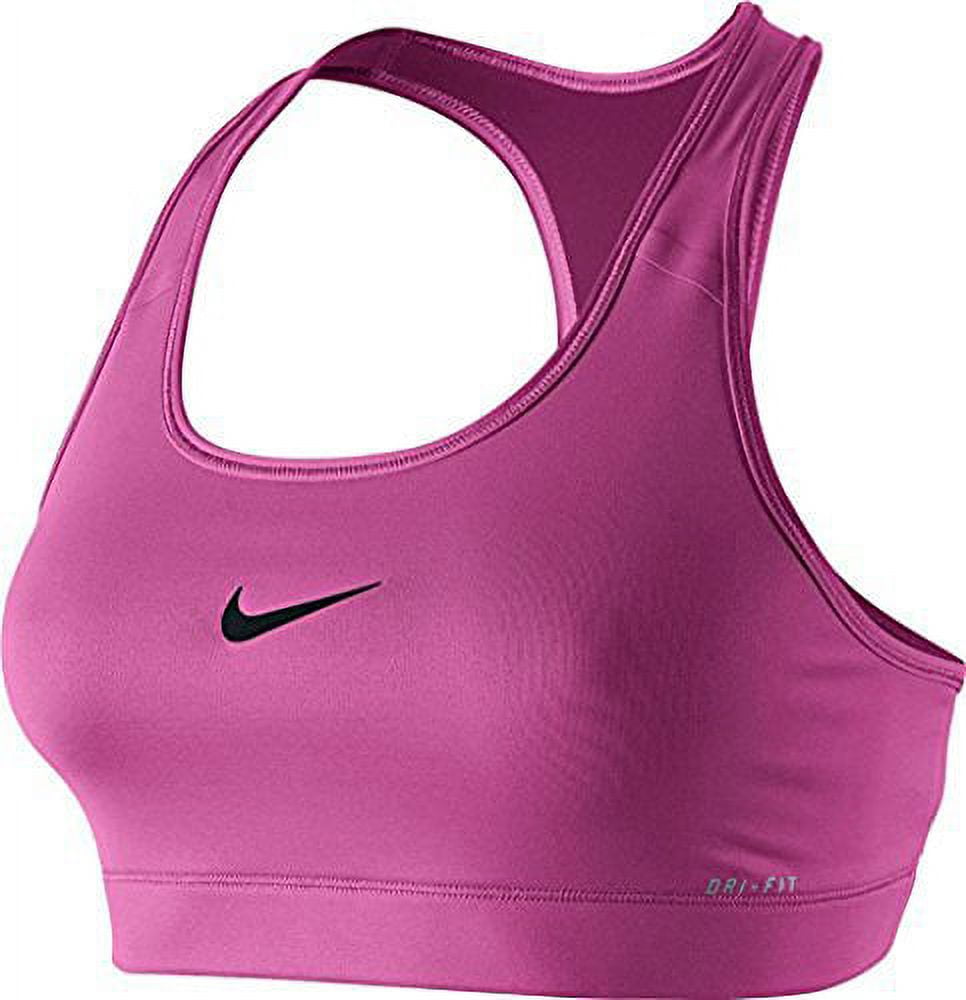 Nike Womens Victory Padded Sports Bra Black White Small AH8645 010 New