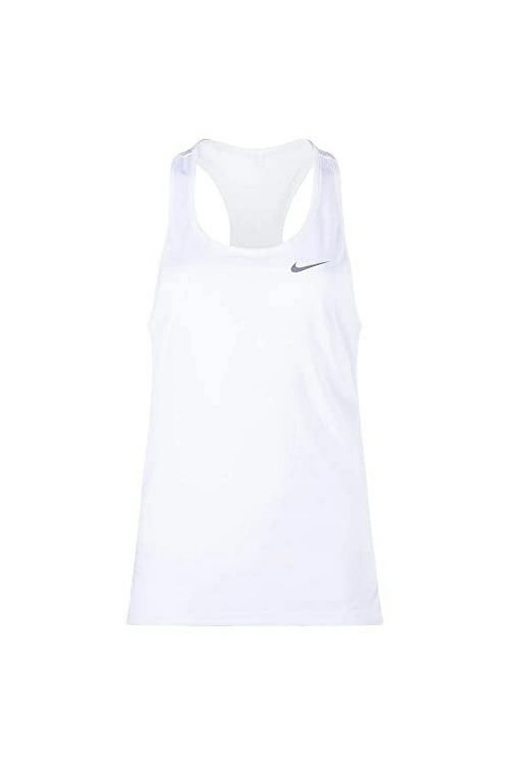 Womens Yoga Layer Tank White, Medium