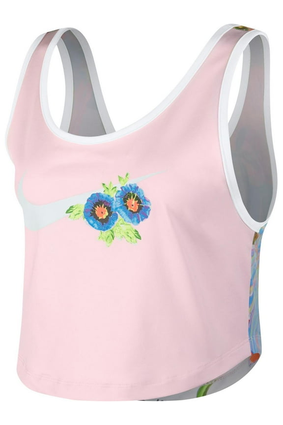 Womens Yoga Workout Sports Bra Pink XL