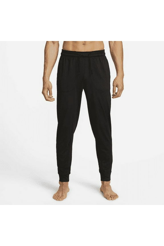 Yoga Men's Dri-FIT Joggers Color: Black/Black Size: S