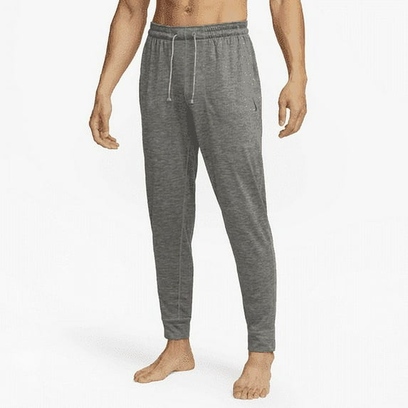 Nike Yoga Men's Dri-FIT Joggers Color: Cool Grey/Heather/Cool Grey Size: L