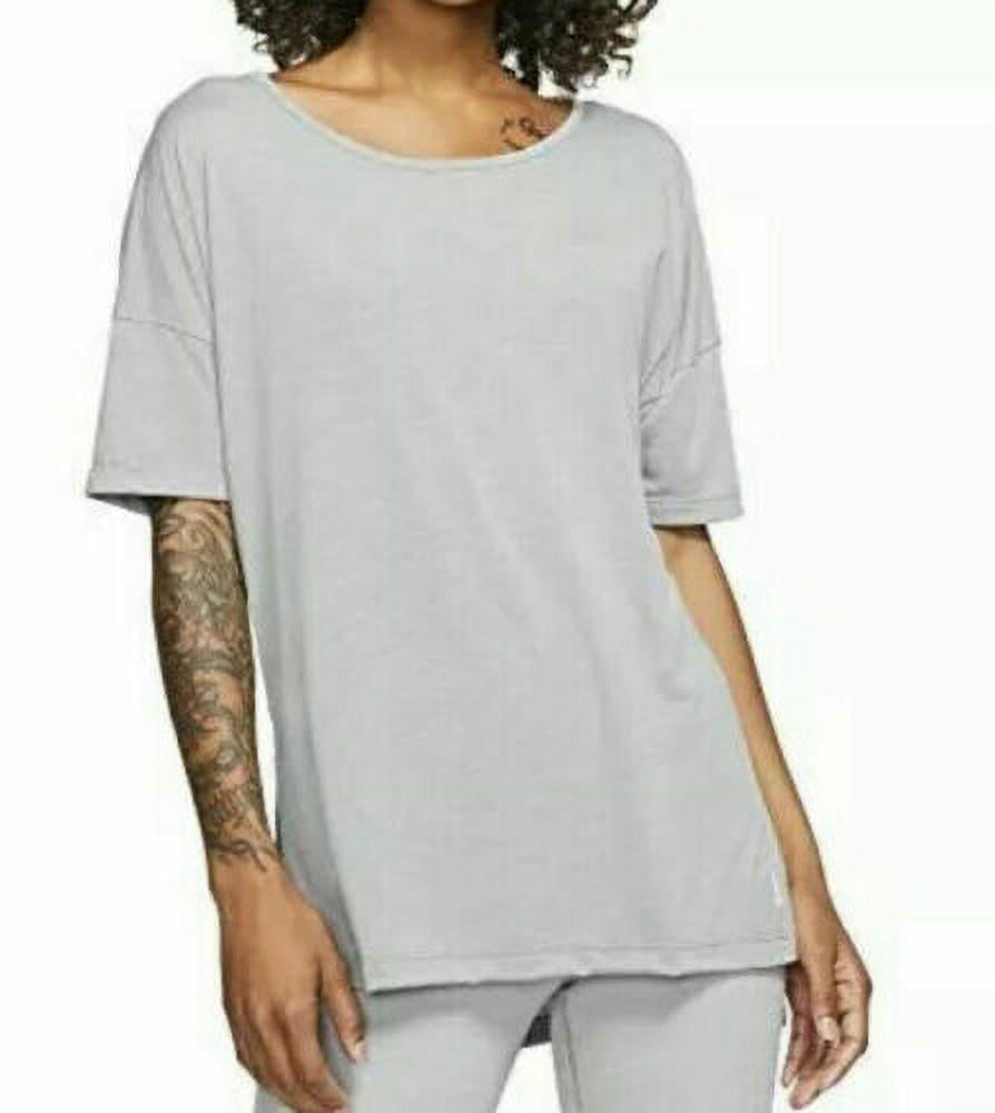 Nike Yoga T-Shirt Women's Grey CJ9326-073