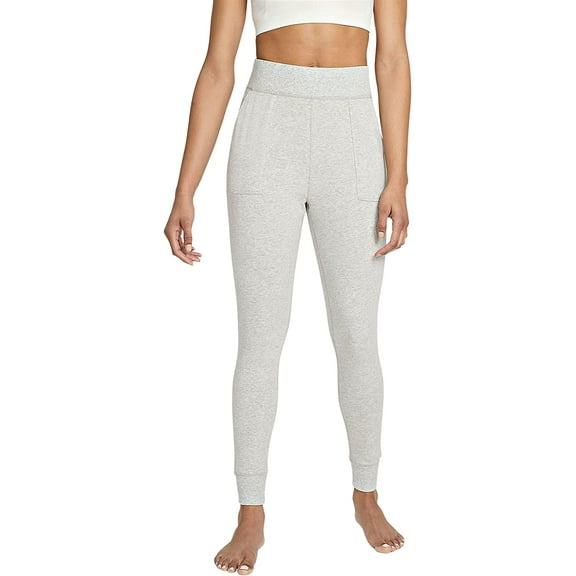 Nike Yoga Womens 7/8 Fleece Pants Large