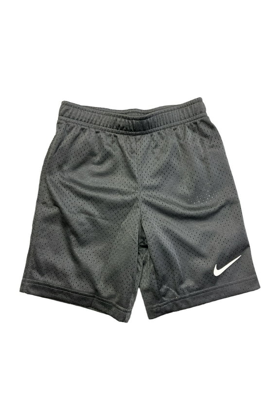 Youth Boy's Comfortable Elastic Waist Breathable Mesh Short, 826650 (Black, 6)