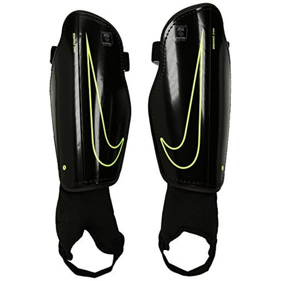 Nike Youth Charge 2.0 Soccer Shin Guard Black/Volt - Ships Directly From Nike