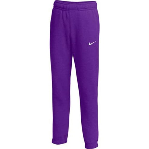 Nike Youth Club Fleece Jogger Sweatpants (Purple, X-Large)