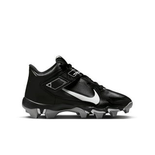 Nike Force Zoom Trout 27 Mid Metal Baseball Cleats Mens Sz 8 White  CI3134-106