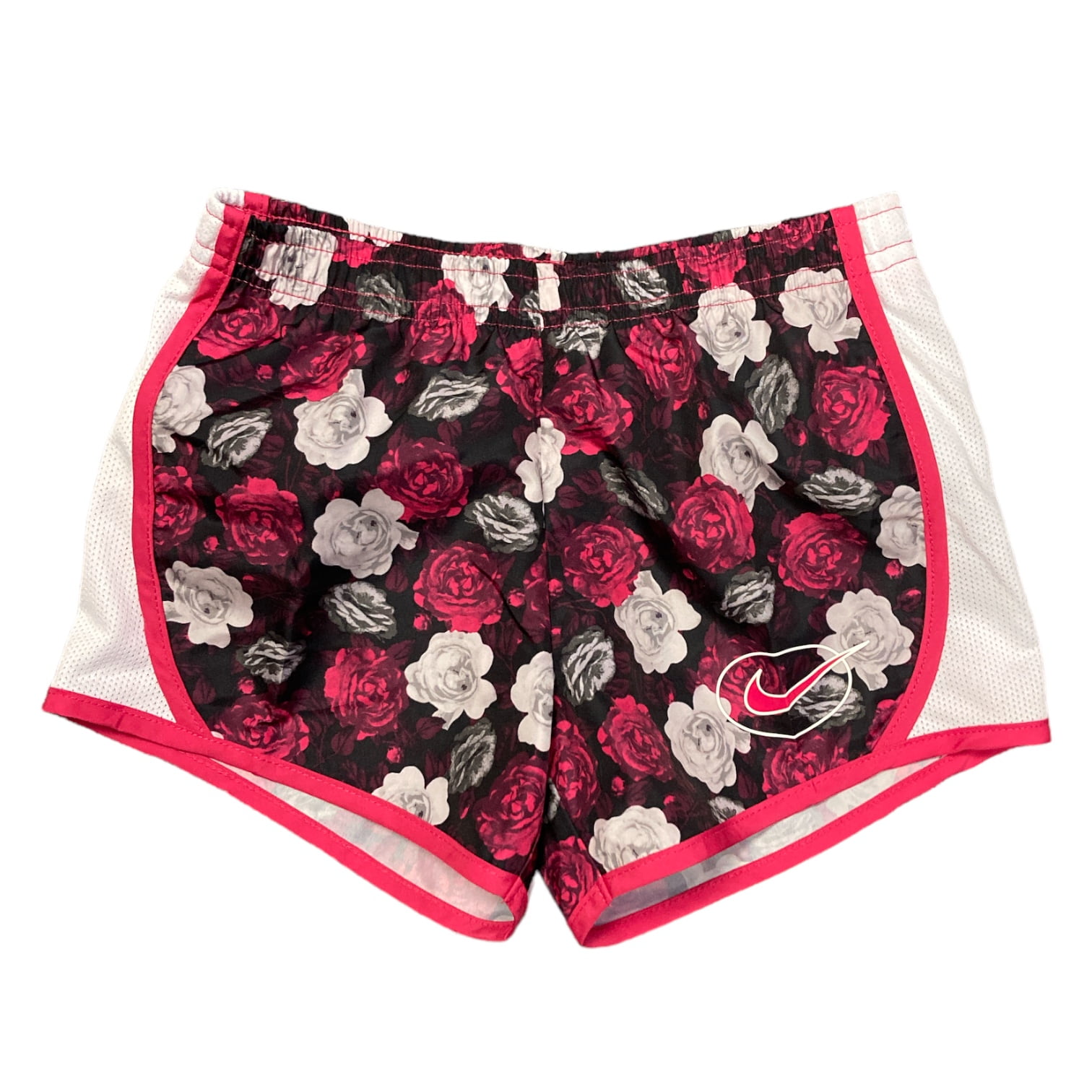 Nike Youth Girl's Dri Fit Elastic Waist Short (Rush Pink,