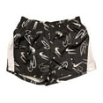 thumbnail image 1 of Nike Youth Girl's Microfiber Dri Fit Built-In Liner Elastic Waist Short (Black, 4), 1 of 3