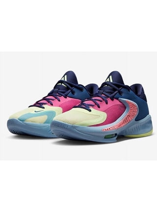 Nike Zoom Freak 4 Giannis Multicolor Basketball Shoes DO9680-400 Mens 8 Mens Size 8 Nike Giannis Zoom Freak 4 Lightning Purple  main image 4