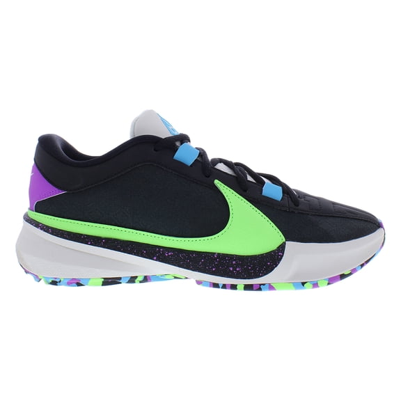 Nike Zoom Freak 5 Mens Shoes Size 11.5, Color: Black/Purple/Neon