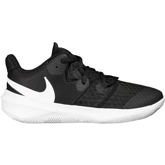Nike Zoom Hyperspeed Court Volleyball Shoes (Black/White, M8.0/W9.5, D)
