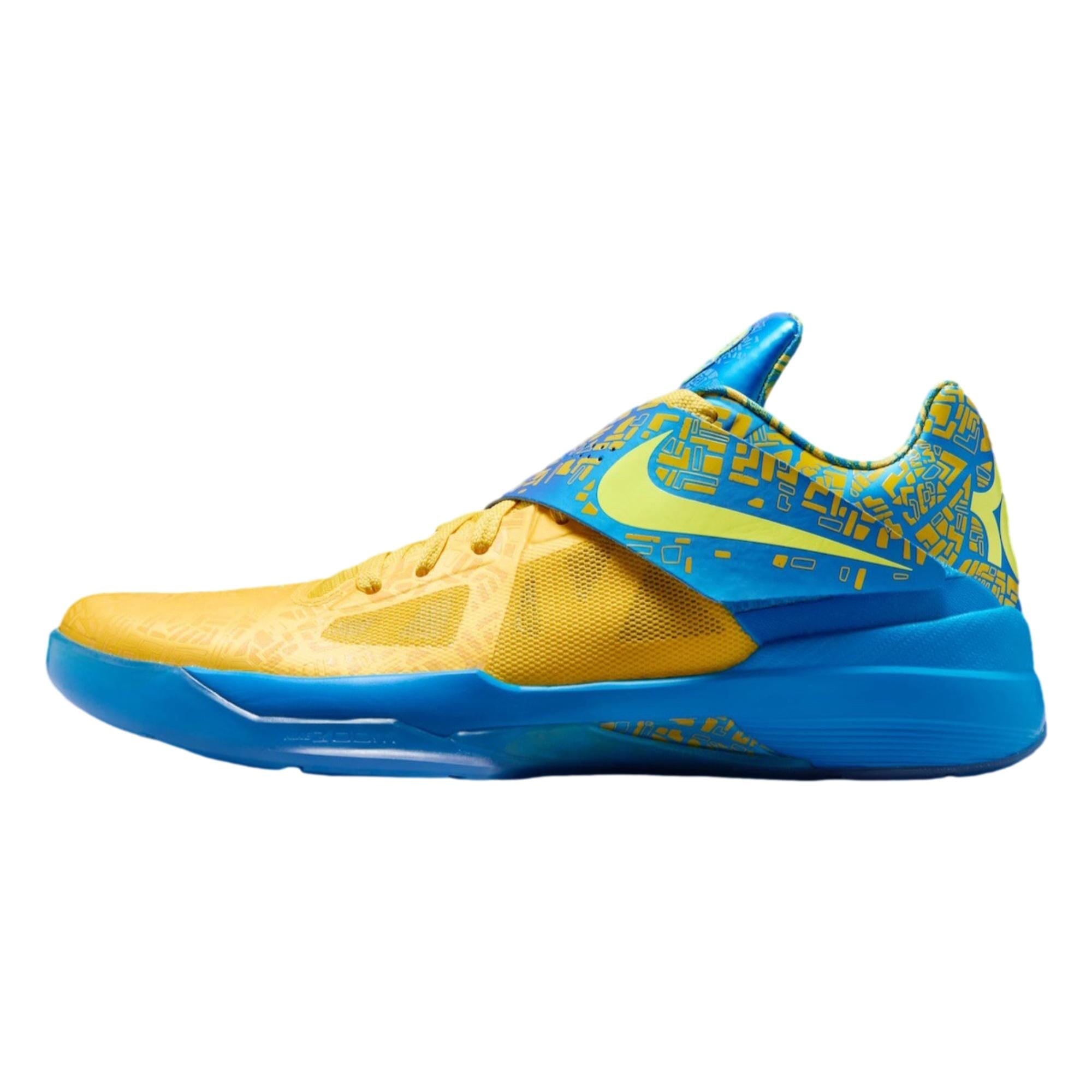 Nike Zoom KD IV Photo Blue/Lemon Twist FZ5916-400 Men display picture 2