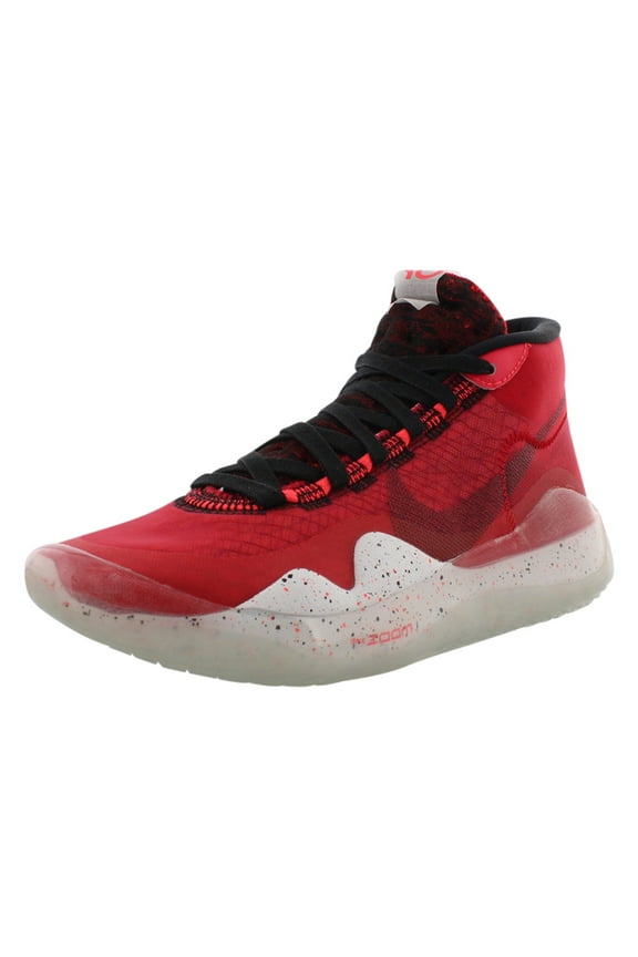 Zoom Kd12 Unisex Shoes Size 4, Color: University Red/Black/White