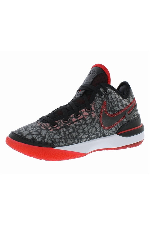 Zoom LeBron NXXT Gen DR8784-001 Mens Red Black Gray Basketball Shoes FL2113 (9.5)