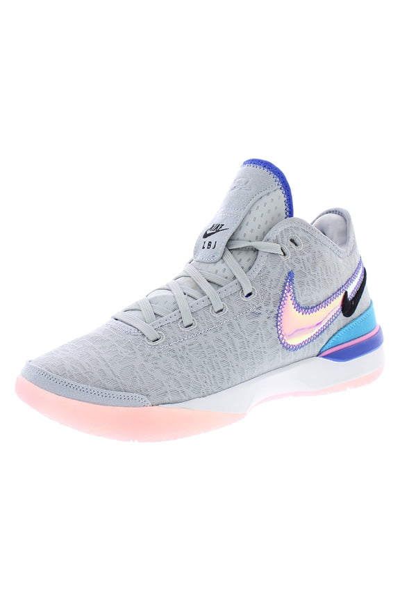 Zoom Lebron Nxxt Gen Unisex Shoes Size 11.5, Color: Wolf Grey/Pink Spell