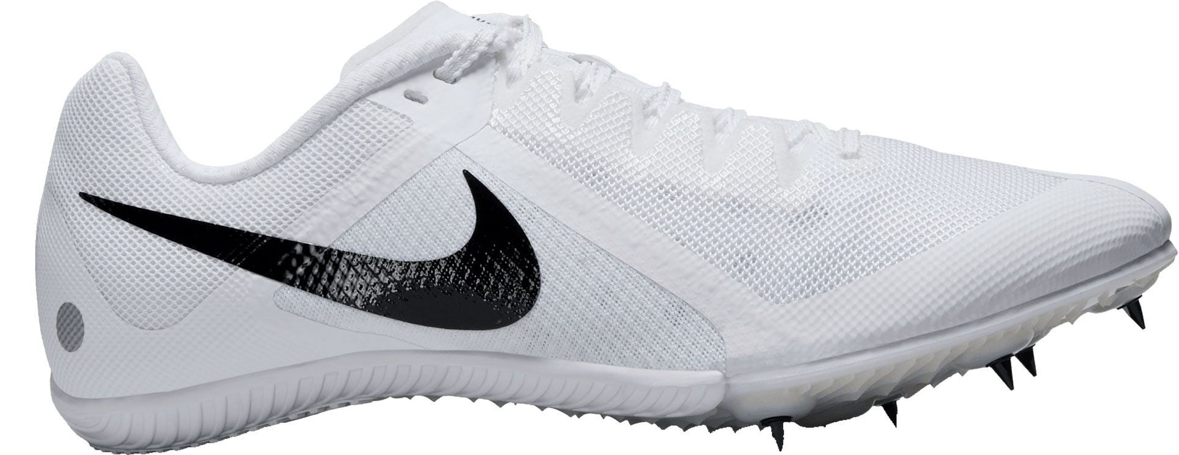 Nike Zoom Rival Multi Track and Field Shoes (White/Black, M9.0/W10.5, D)