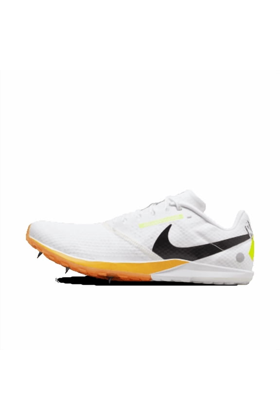 Rival XC 6 Cross-Country Spikes Color: White/Total Orange/Laser Orange/Black Size: M 12 / W 13.5