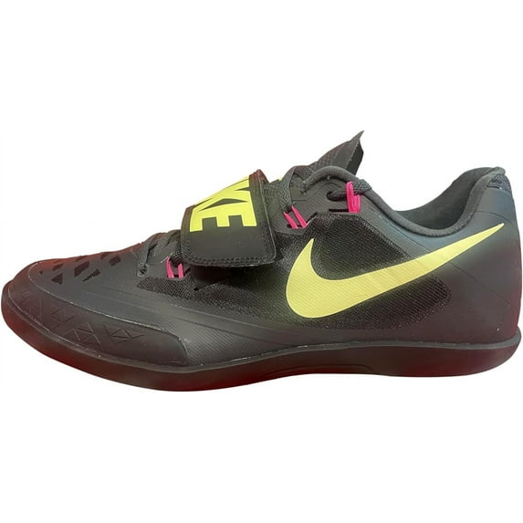 Nike Zoom SD 4 Track & Field Throwing Shoes Anthracite/Black/Light Lemon Twist/Fierce Pink, US Footwear Size System, Adult, Men, Numeric, Medium, 12