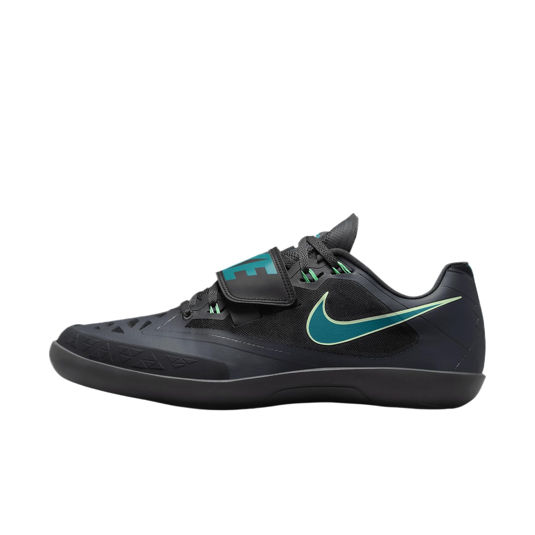 Nike Zoom SD 4 Track & Field Throwing Shoes HQ3487-001, Black/Vapor Green/Electric Algae/Bright Spruce Size 9.5