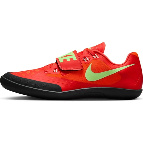 Nike Zoom SD 4 Track & Field Throwing Shoes HQ3487-600, Bright Crimson/Hyper Orange/Lime Blast/ Size 9.5