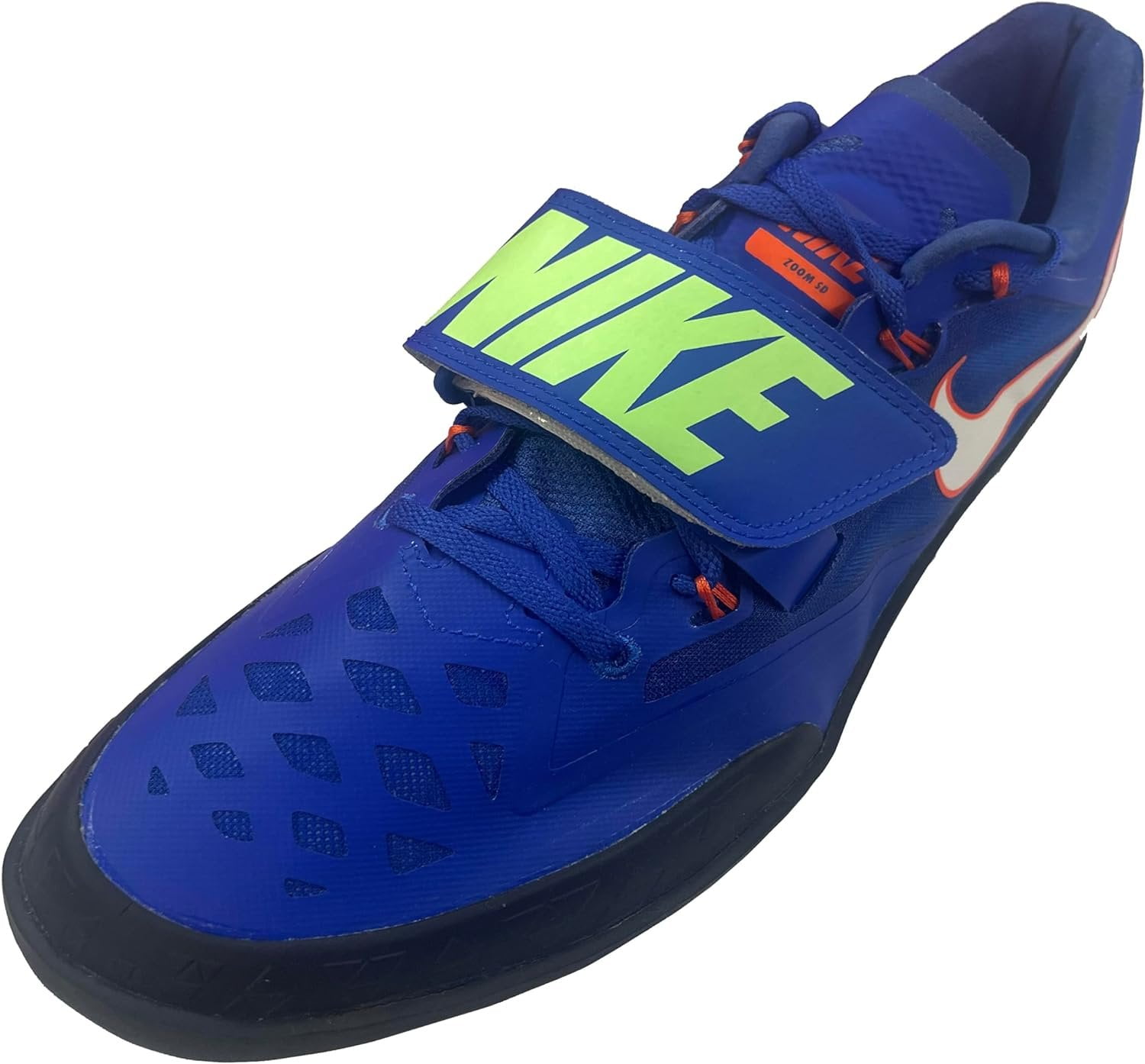 Nike Zoom SD 4 Track & Field Throwing Shoes nk685135 Racer Blue/Lime Blast/Safety Orange/White
